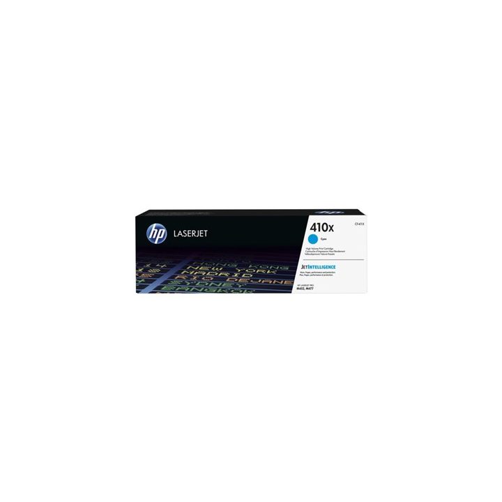 HP Original LaserJet 410X High Capacity Cyan Toner Cartridge
