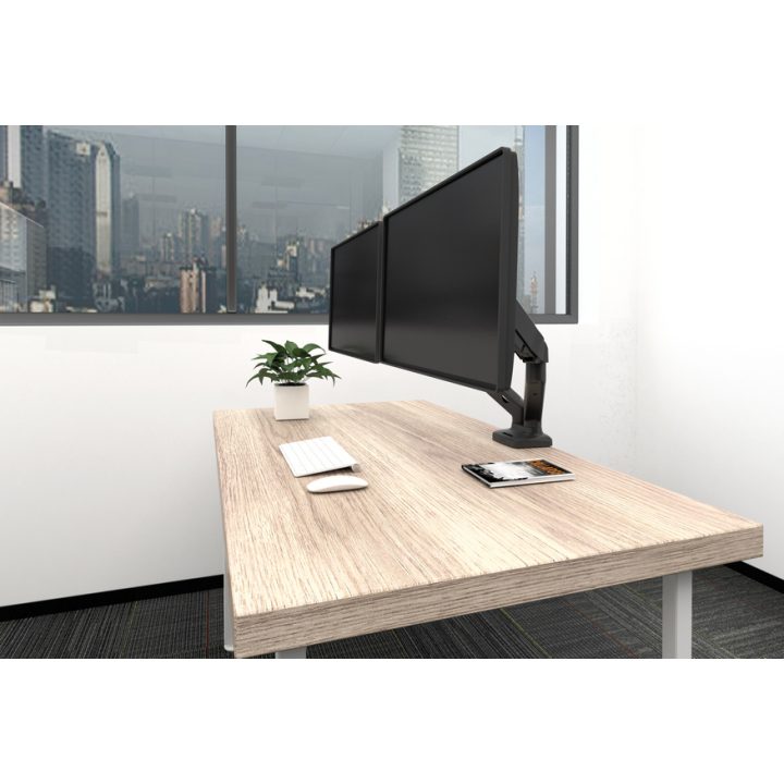 Equip Soporte de sobremesa para dos monitores interactivos de 17"-32