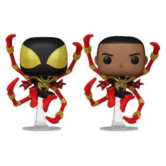 Funko Pop! Marvel – Spider-Man Comics Miles Morales Iron Spider…