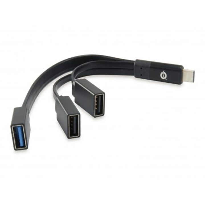 Conceptronic HUBBIES01B hub de interface USB 3.2 Gen 2 (3.1 Gen 2)…
