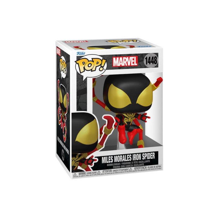 Funko Pop! Marvel – Spider-Man Comics Miles Morales Iron Spider…