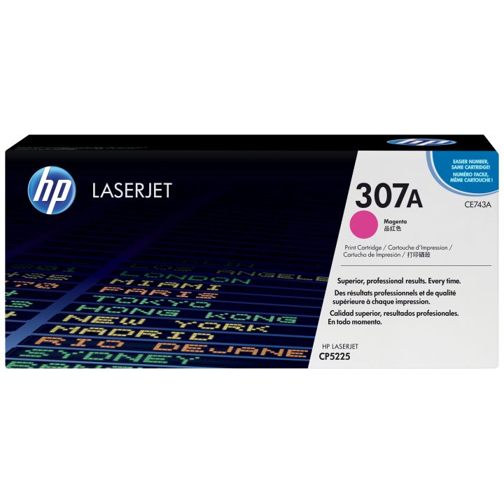 HP Original LaserJet 307A Magenta Toner Cartridge