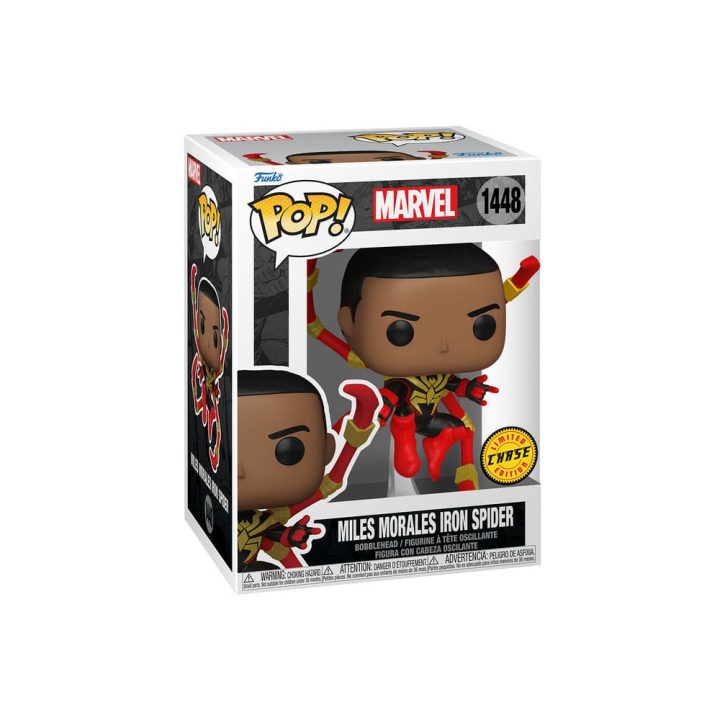 Funko Pop! Marvel – Spider-Man Comics Miles Morales Iron Spider…