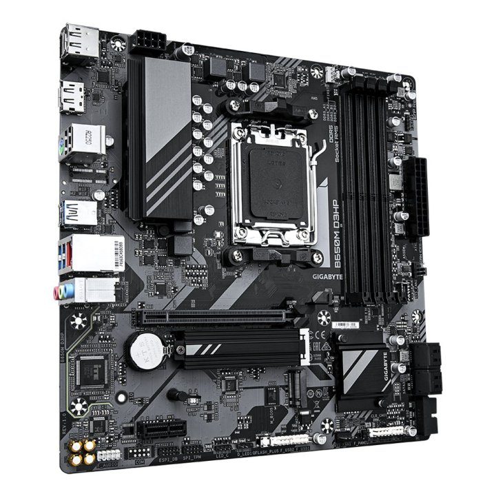 GIGABYTE B650M D3HP Motherboard - AMD Ryzen 9000 Series, 5+2+2 Phase…