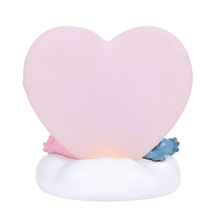 Figura iluminada Enesco Disney stitch y angel (6014914)