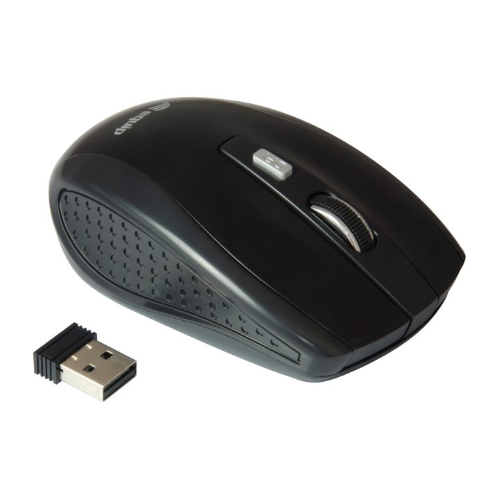 Equip 245104 Travel Ambidextrous Wireless RF Optical Mouse 1600 DPI