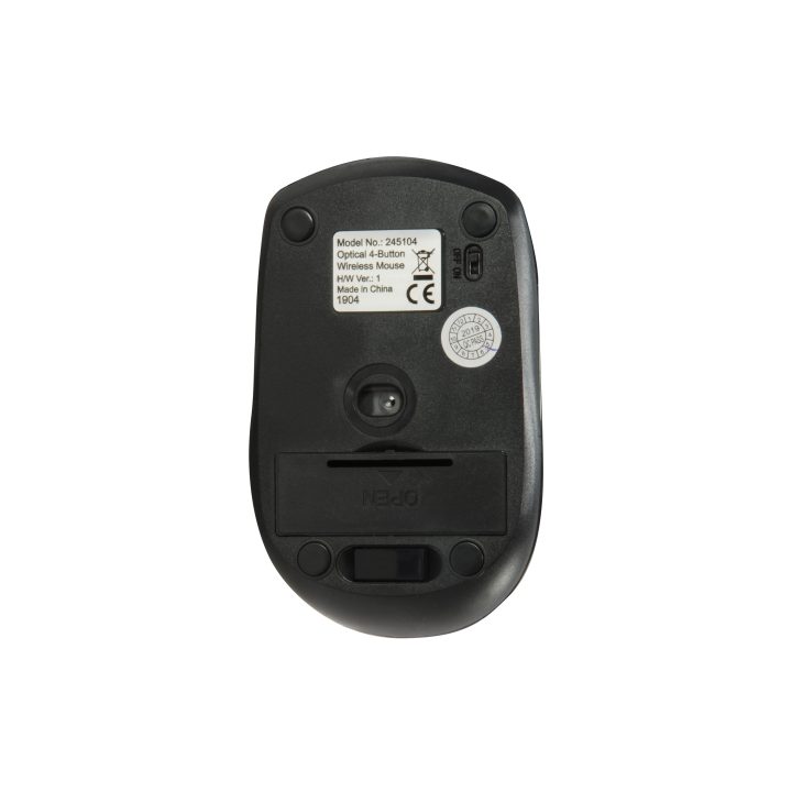 Equip 245104 rato de viagem ambidestro RF sem fios óptico 1600 DPI