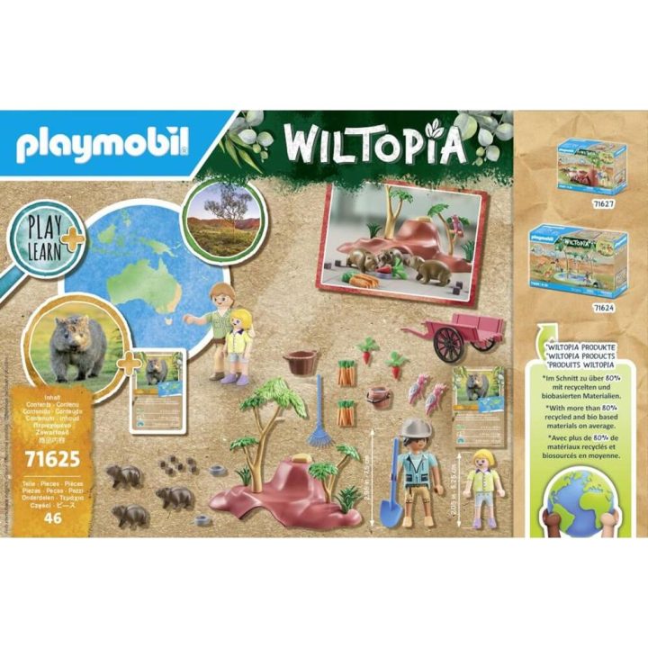 Playmobil Wiltopia - Refúgio do texugo australiano (71625)