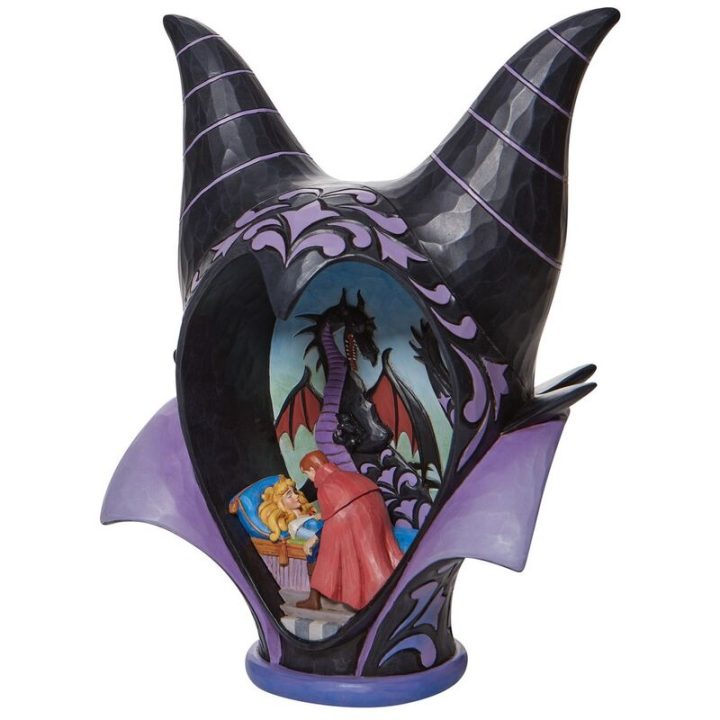 Figura Enesco Disney diorama A Bela Adormecida Maleficent style…