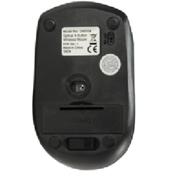 Equip 245104 ratón Viajes Ambidextro RF inalámbrico Óptico 1600 DPI