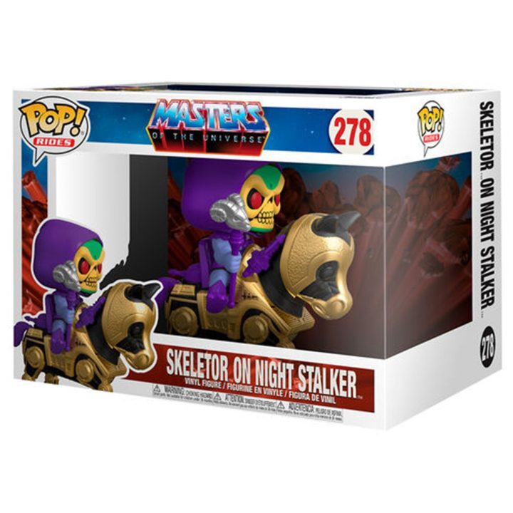 Funko Pop! Rides Masters of the Universe Skeletor Montado em Night…