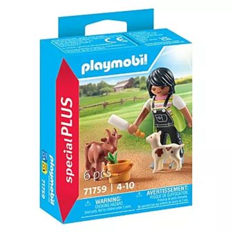 Playmobil-mujer con cabras (71759)