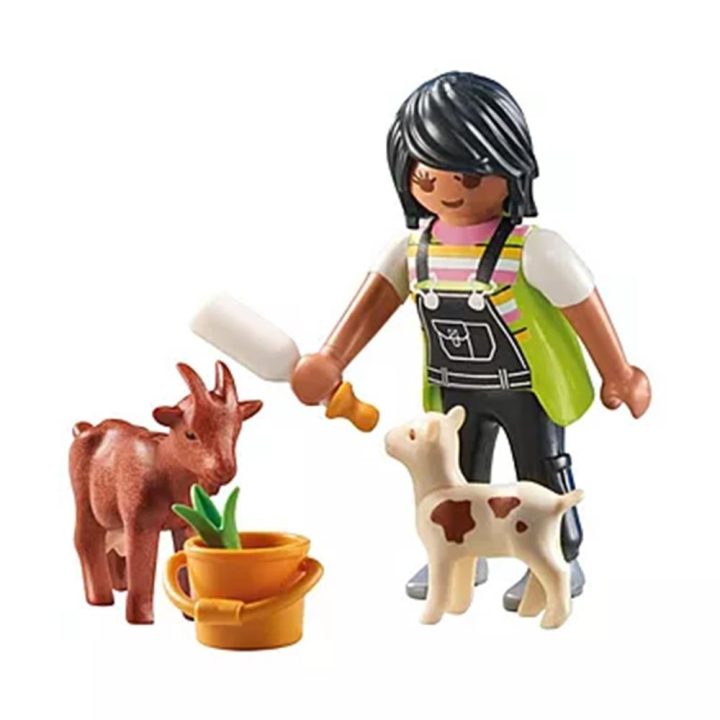 Playmobil Woman with Goats (71759)