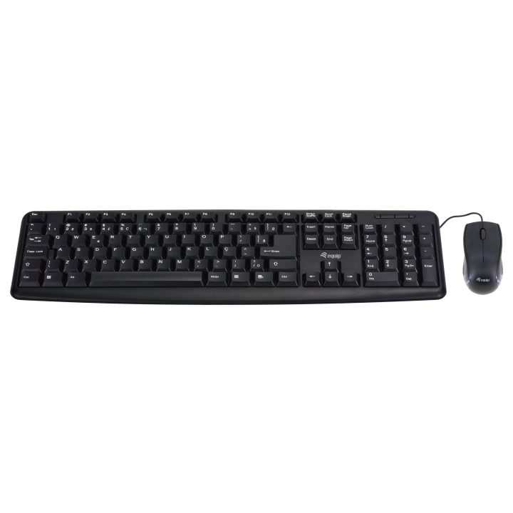 Equip 245201 teclado rato incluído escritório USB QWERTY Espanhol…