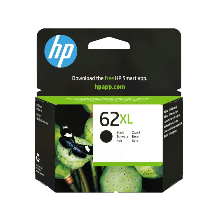 HP Original 62XL High Yield Black Ink Cartridge