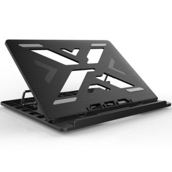 Conceptronic ERGO Laptop Cooling Stand Black 15.6"