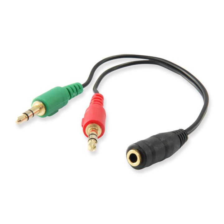 Equip 147942 divisor de audio Negro