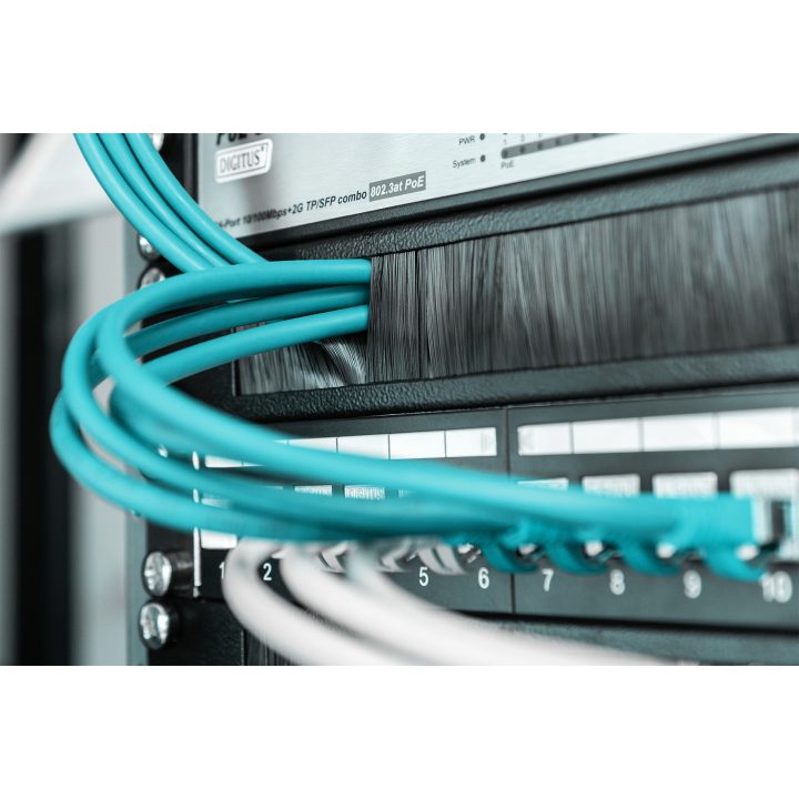 DIGITUS Cable Brush Management Panel for 483 mm (19") Cabinets…