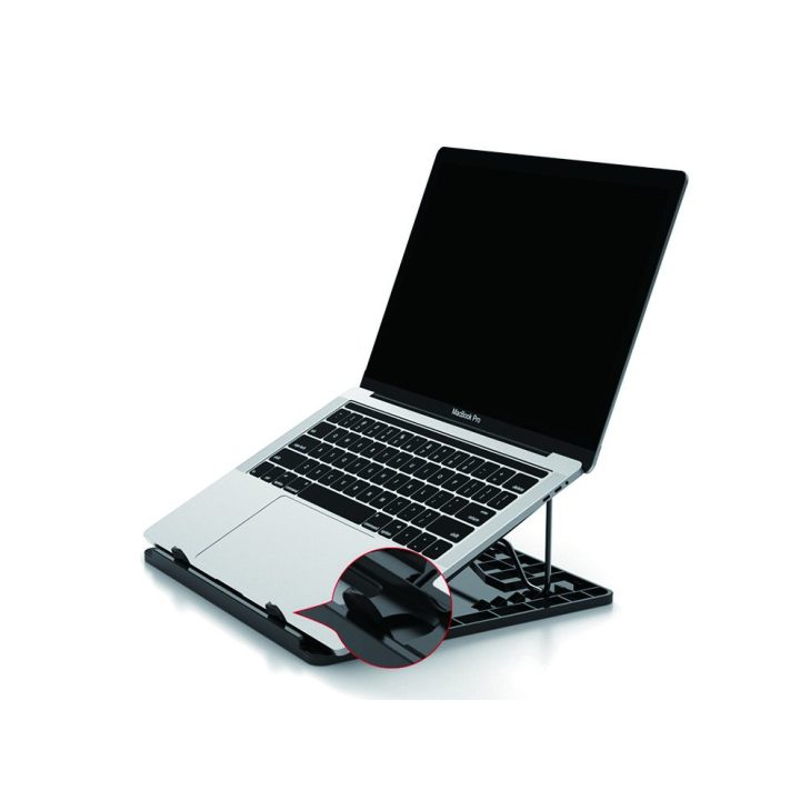 Conceptronic ERGO Laptop Cooling Stand Black 15.6"
