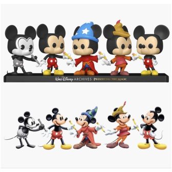 Funko Pop Disney Archives Premium Pack 5 Mickey Mouse 51118