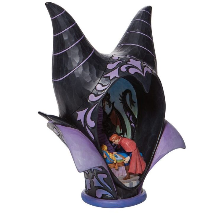 Enesco Disney Diorama Sleeping Beauty Maleficent Style Figure…