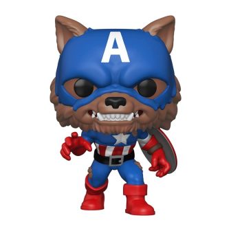 Funko Pop! Marvel – Captain America Capwolf Limited Edition Exclusive