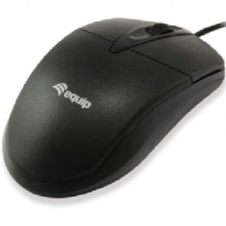 Equip 245102 Ambidextrous Optical Mouse USB Type-A 1000 DPI