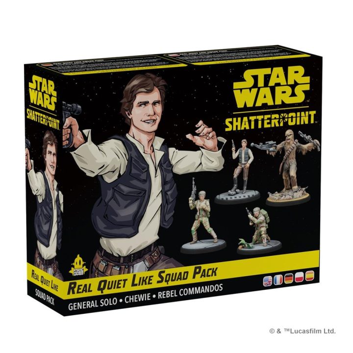 Asmodee Juego de mesa star wars shatterpoint real quiet like squad…