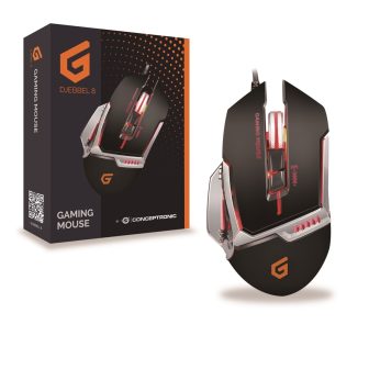 Conceptronic DJEBBEL 8 Right-Handed Gaming Mouse USB Type-A Optical…