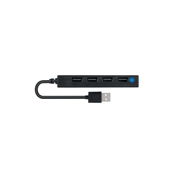Conceptronic HUBBIES05B hub de interface USB 2.0 480 Mbit/s Preto