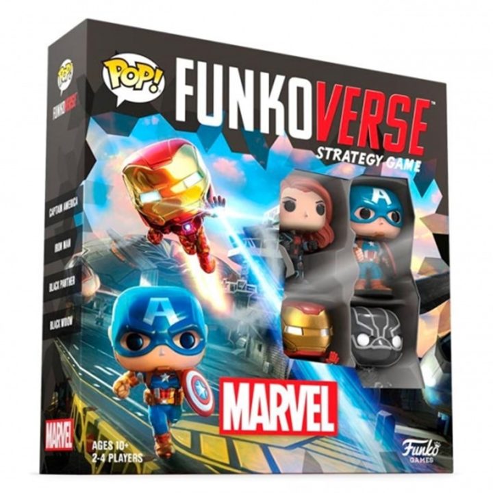 Juego de mesa funkoverse Marvel edicion 100 capitan america iron man…