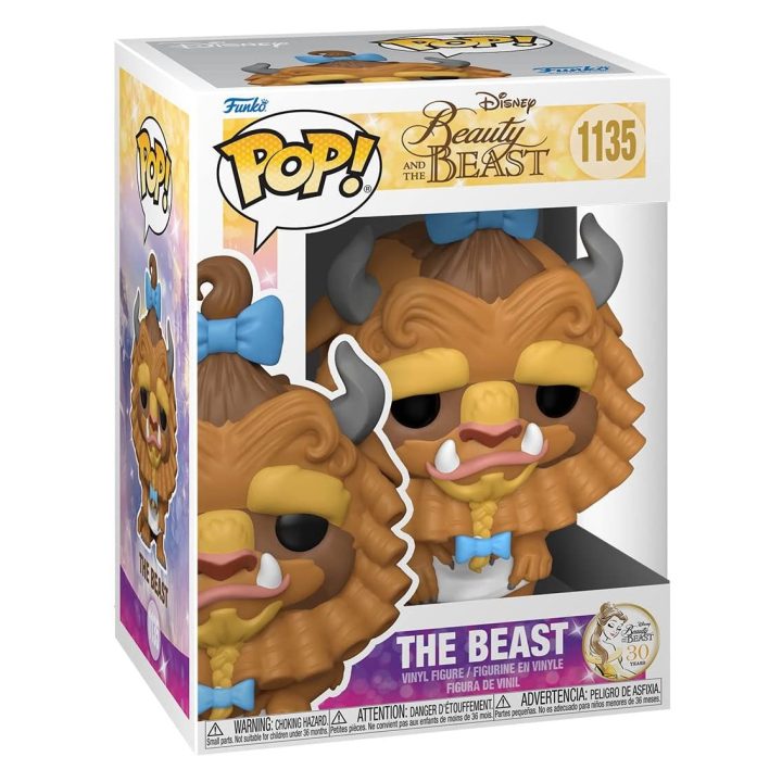 Funko Pop! Disney – A Bela e o Monstro Besta com Caracóis