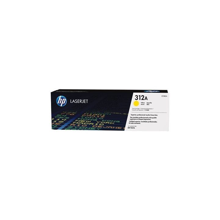 HP Cartucho de toner 312A amarelo para LaserJet