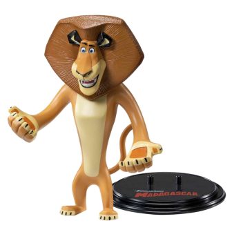 Figura The Noble Collection Bendyfigs Cinema Madagascar Alex Flexível…