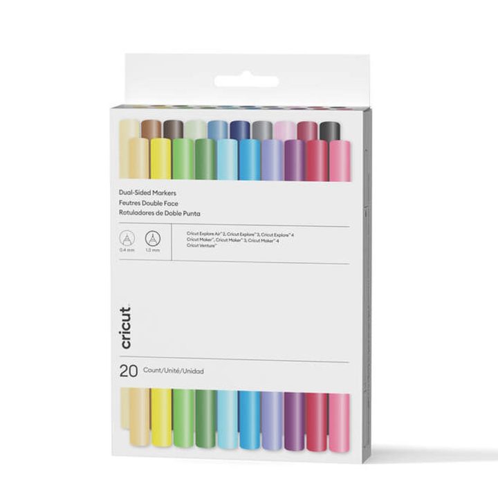 Cricut 2011824 marcador 20 peça(s) Ponta fina Cores sortidas