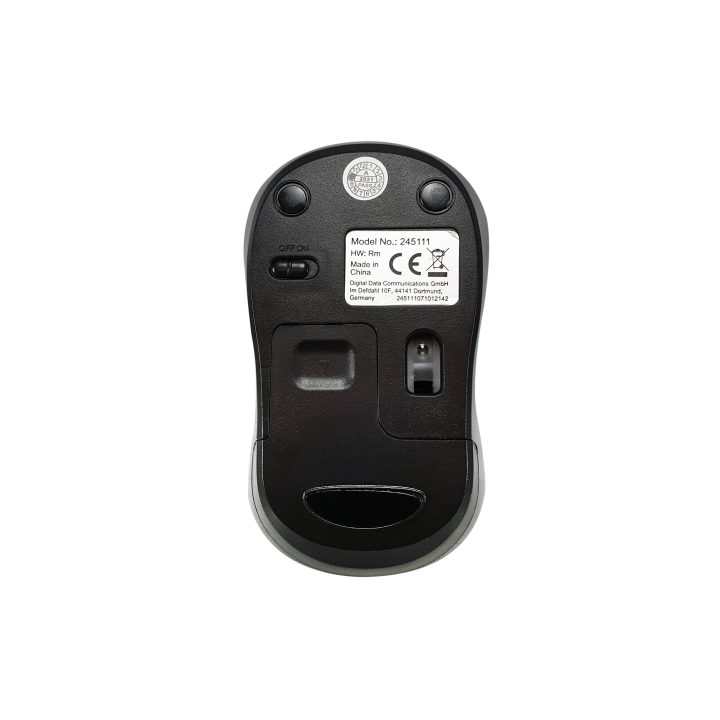 Equip 245111 ratón Oficina Ambidextro RF inalámbrico Óptico 1200 DPI