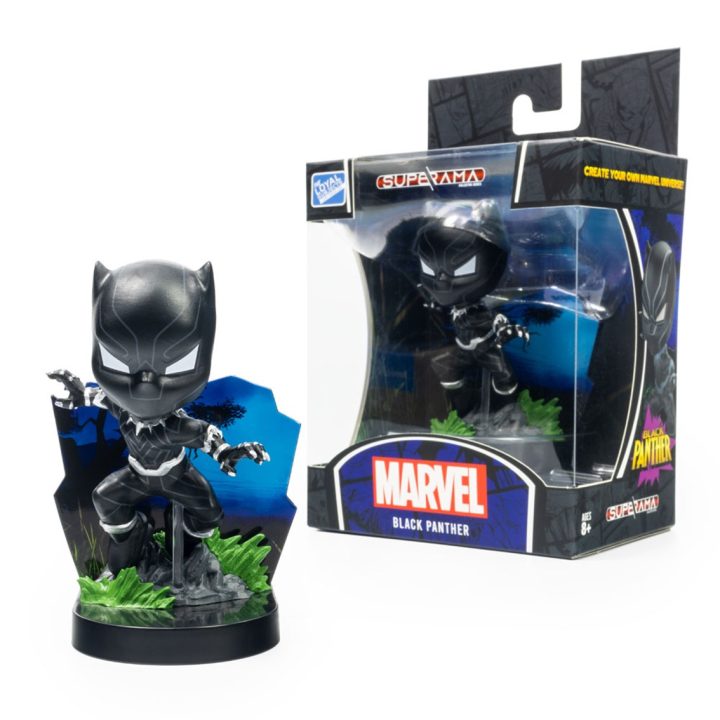 Mini diorama figure Superama The Loyal Subjects Black Panther…