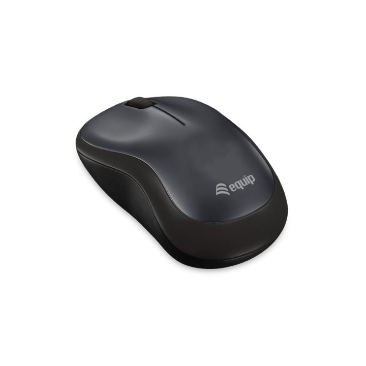 Equip 245111 rato de escritório ambidestro RF sem fios óptico 1200 DPI