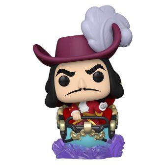 Funko Pop! Ride Wdw 50 Capitão Gancho na Atração de Peter Pan