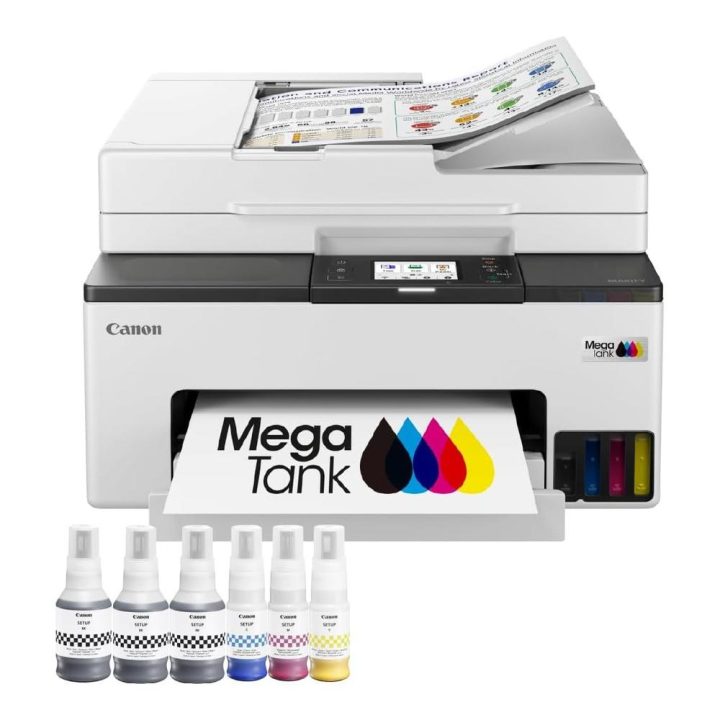 Canon Maxify GX2051 MegaTank Color All-in-One Inkjet Printer…