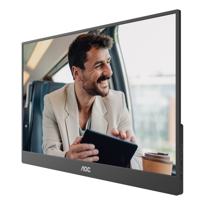 AOC 16T20E2 Portable Monitor or TV Portable Monitor Black 15.6" LED…