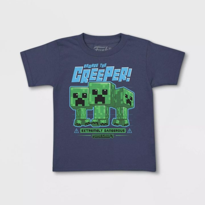 Pop & tee Minecraft Charged Creeper Funko + T-shirt size S