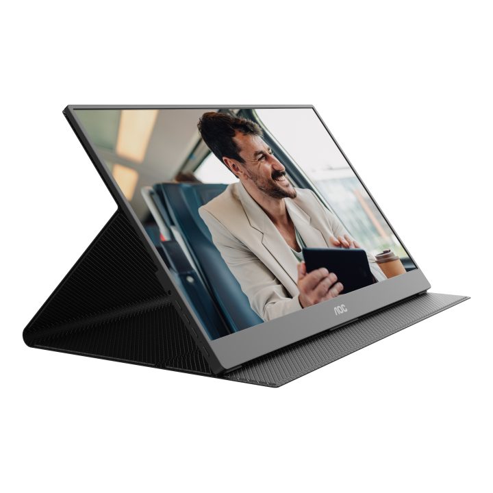 AOC 16T20E2 monitor ou TV portátil Monitor portátil Preto 15,6" LED…