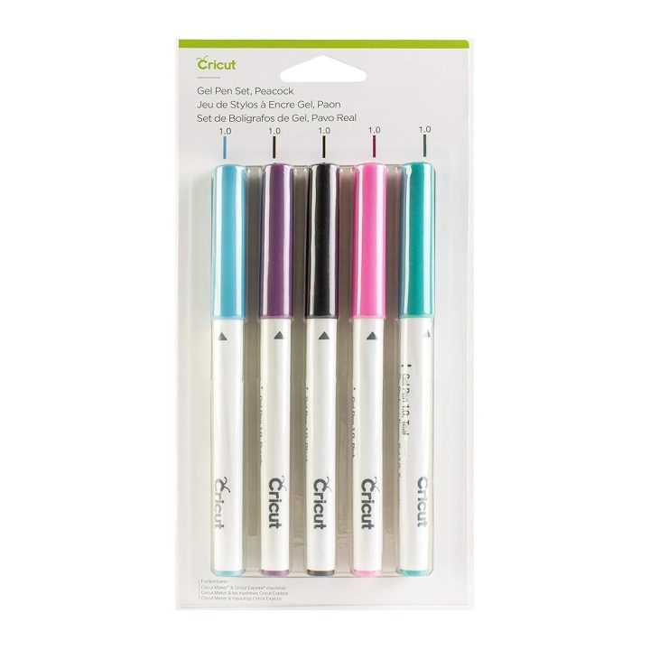 Cricut gel pen set peacock (2012177)