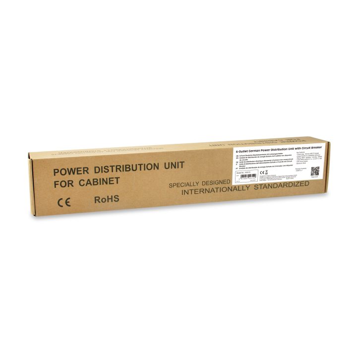 Equip 333312 unidade de distribuição de energia (PDU) 6 saídas AC 1U…