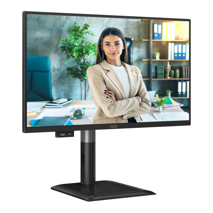 AOC 24P4CV ecrã para PC 23,8" 1920 x 1080 Pixéis Full HD LED Preto