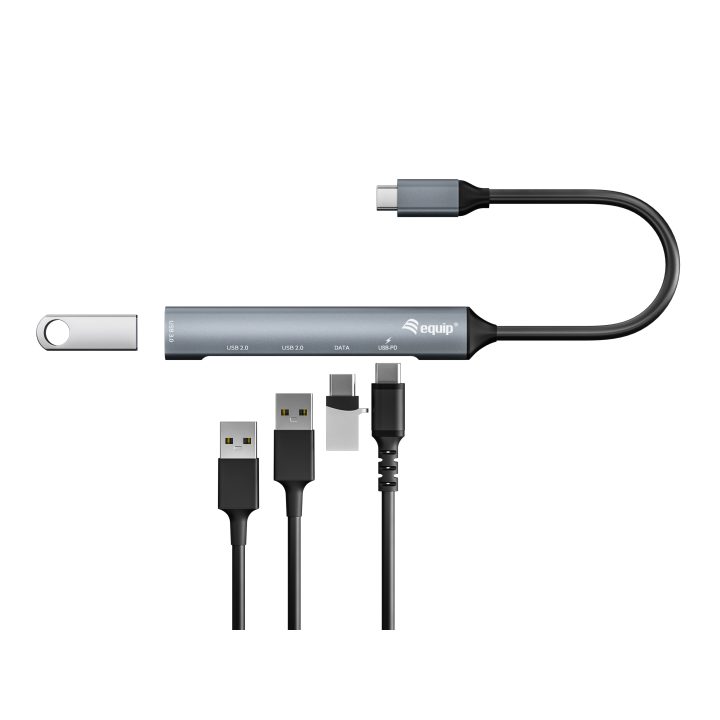 Equip 128962 hub de interface USB 3.2 Gen 1 (3.1 Gen 1) Type-C 5000…