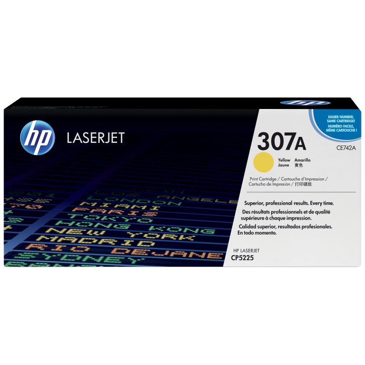 HP Original LaserJet 307A Yellow Toner Cartridge