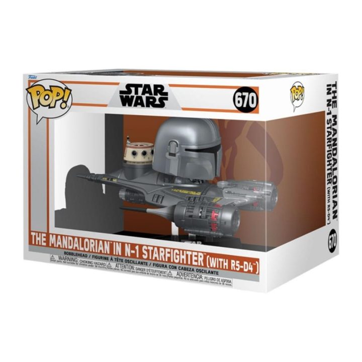 Funko Pop! Rides Mandalorian & N-1 Starfighter