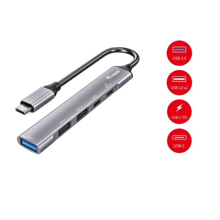 Equip 128962 USB 3.2 Gen 1 (3.1 Gen 1) Type-C Interface Hub 5000…